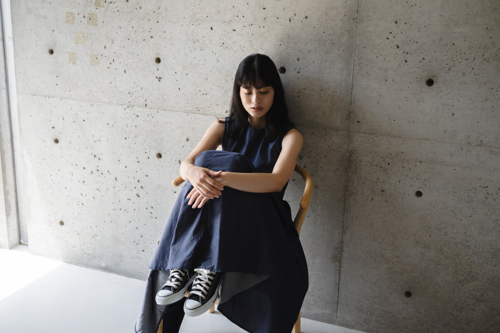 テンセルデニムワンピース − Minamo – ITONAMI テンセルデニムワンピース − Minamo – ITONAMI